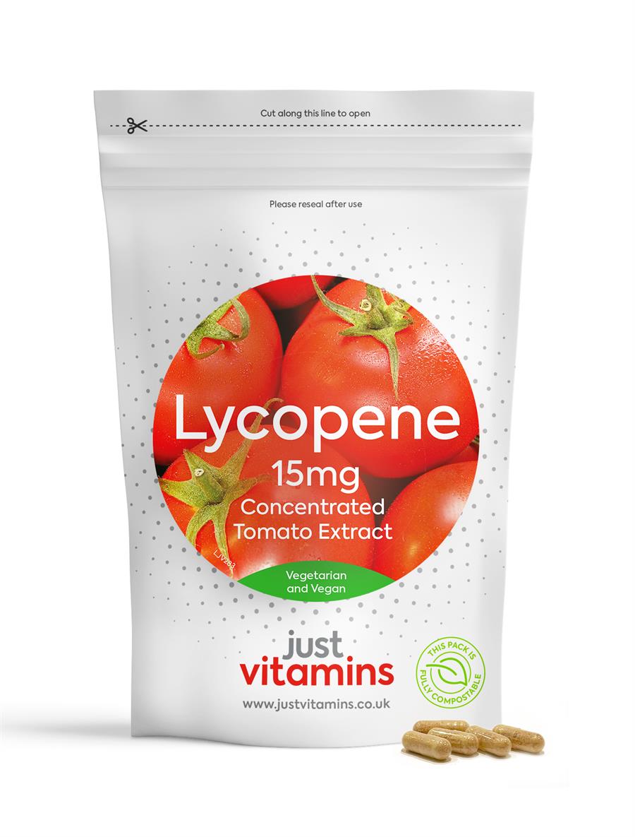 High Strength Lycopene 15mg (Tomato Extract)