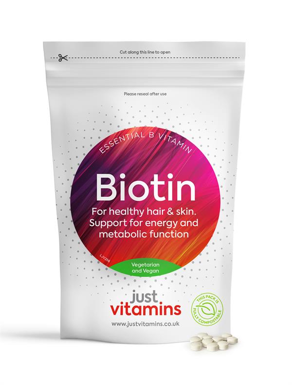 HAIR SKIN NAILS Gummies-Supports Healthy Hair-Vegan Biotin Vitamins 60