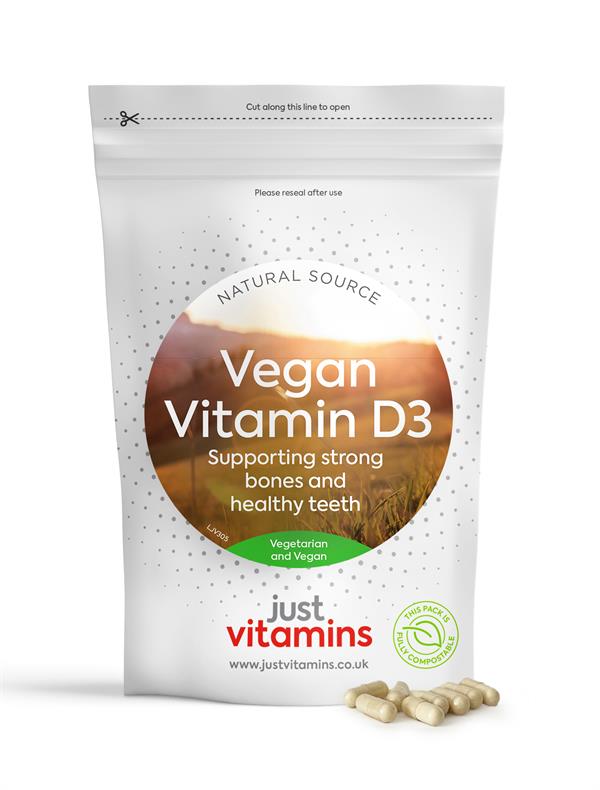 High Strength Vegan Vitamin D3 Capsules Buy Online