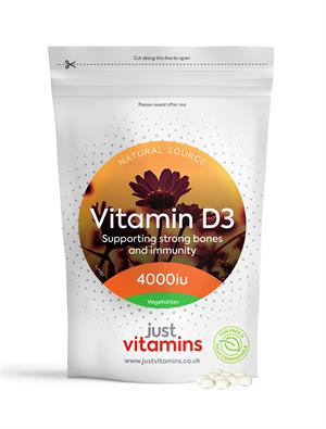 Super Strength Vitamin D3 4000iu
