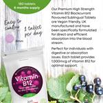 Vitamin B12 Sublingual - 1000mcg