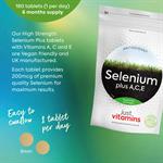 Selenium plus A,C,E