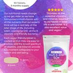 Multivitamins A-Zinc 50+