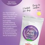 Folic Acid 400mcg