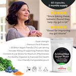 Acidophilus Super Plus+ (20 Billion CFU) with Prebiotic