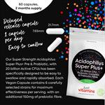 Acidophilus Super Plus+ (20 Billion CFU) with Prebiotic