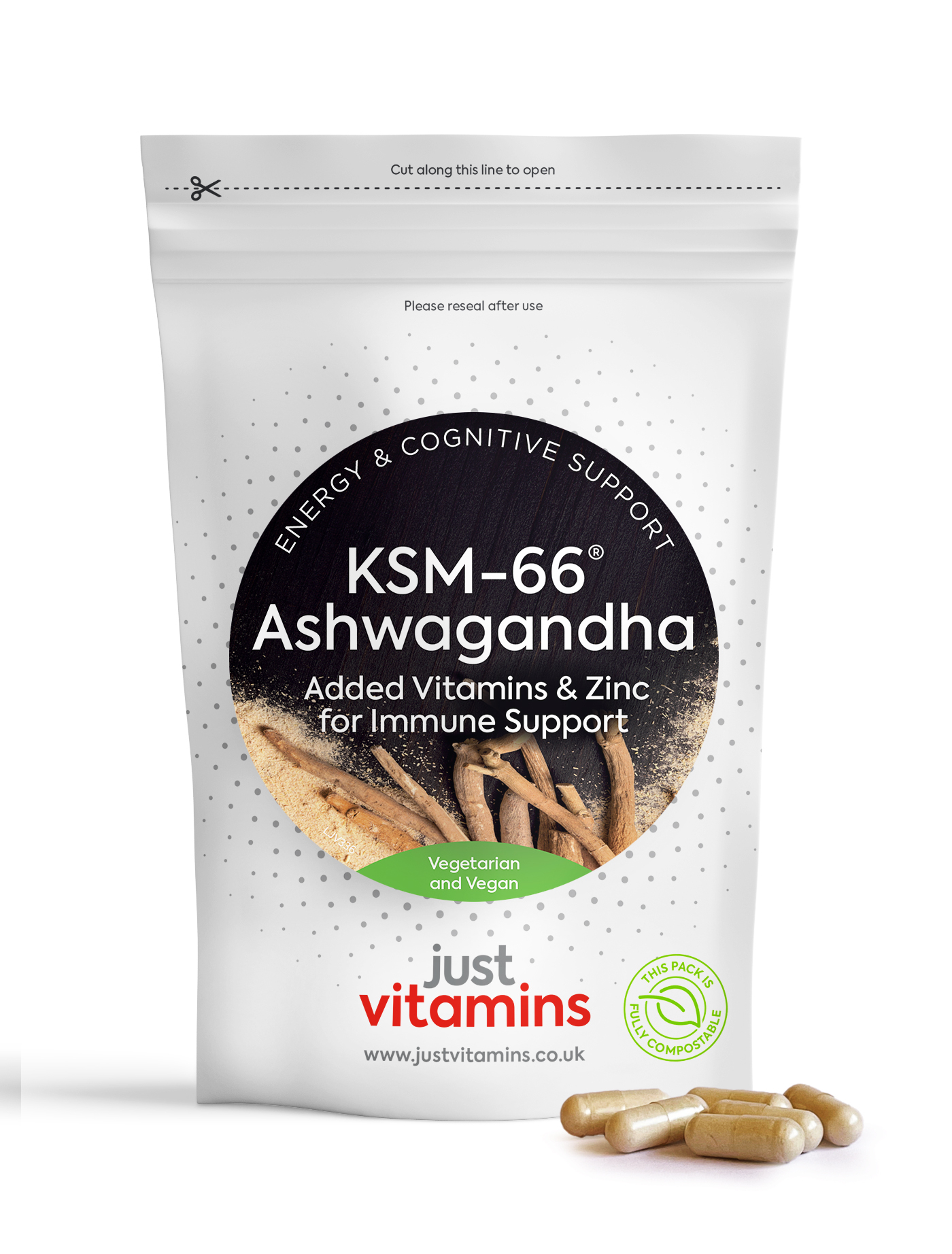 KSM‐66® Ashwagandha - 60 Capsules