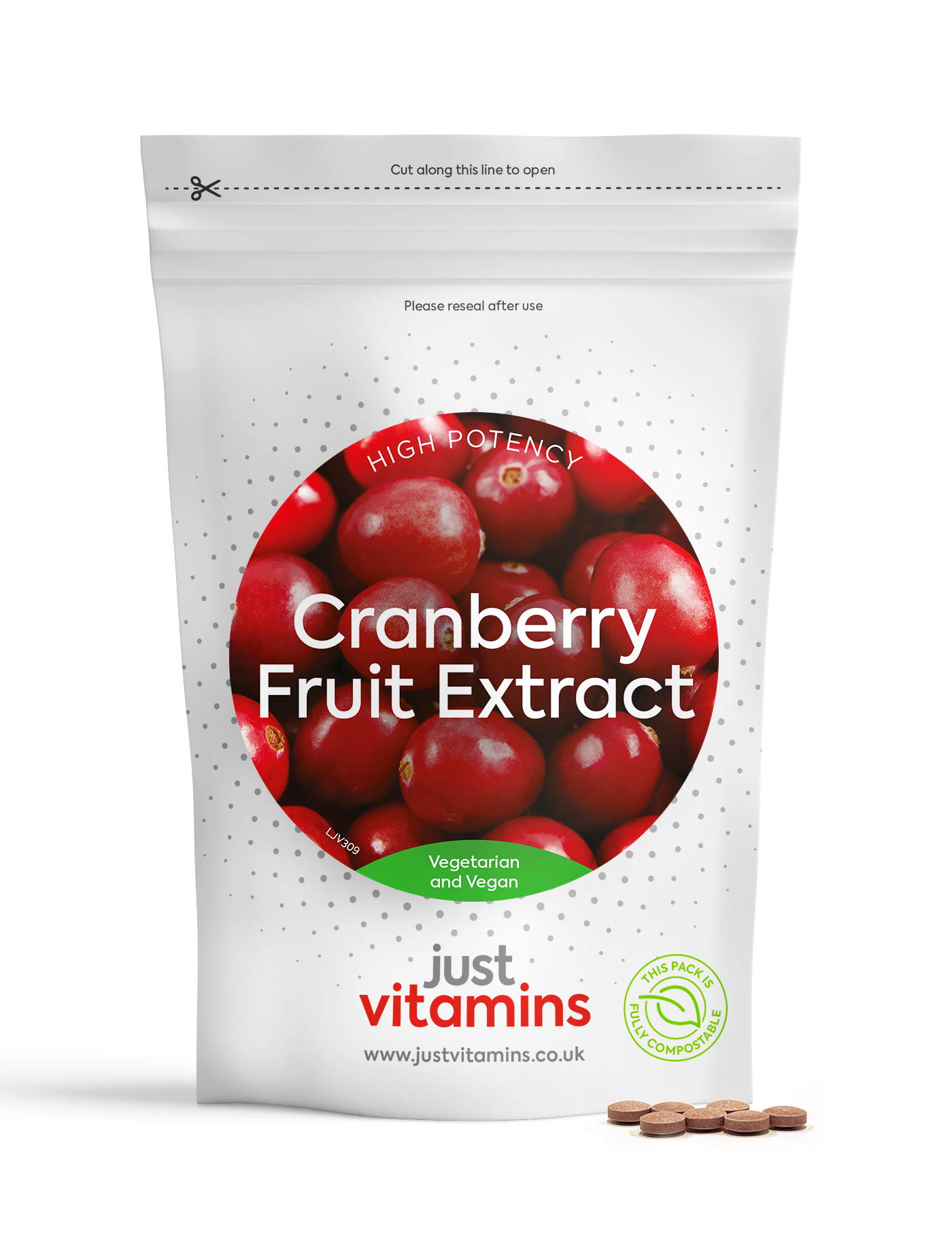 Cranberry 5000mg - 90 Tablets