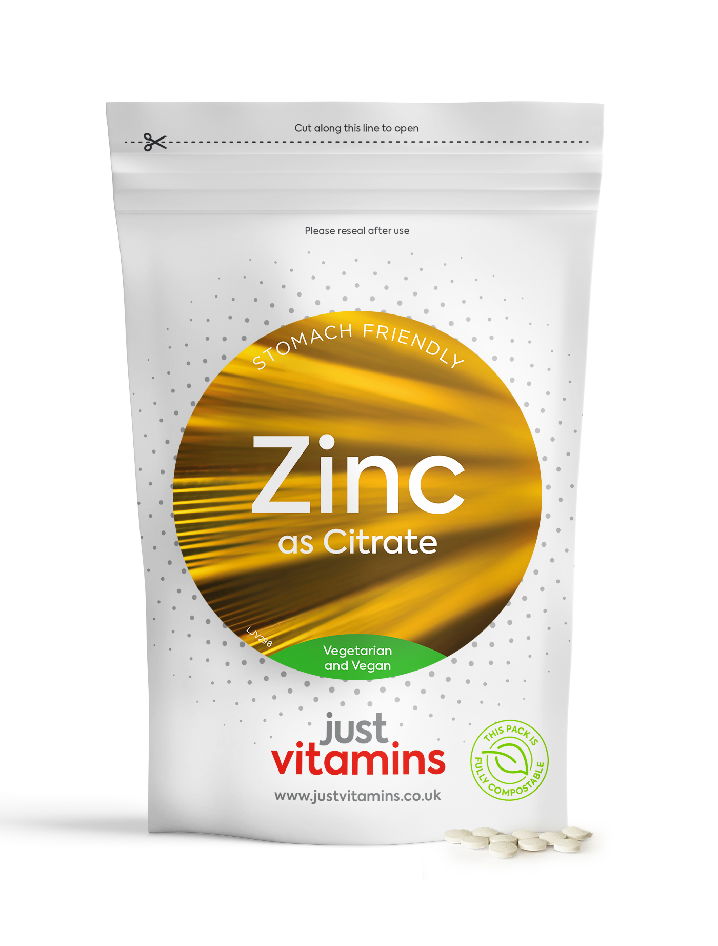 Zinc 10mg - 360 Tablets