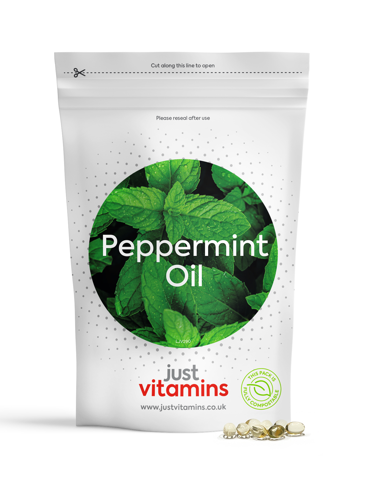 Peppermint Oil 50mg - 360 Capsules