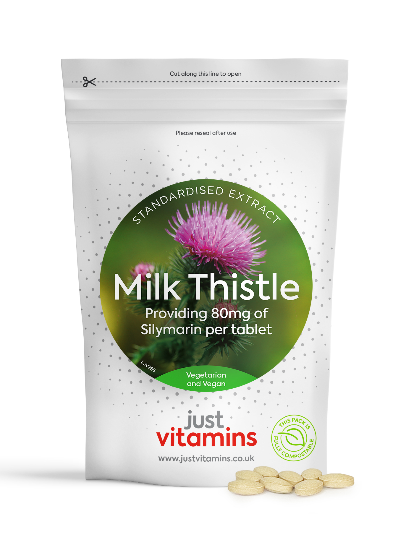 Milk Thistle 100mg - 240 Tablets