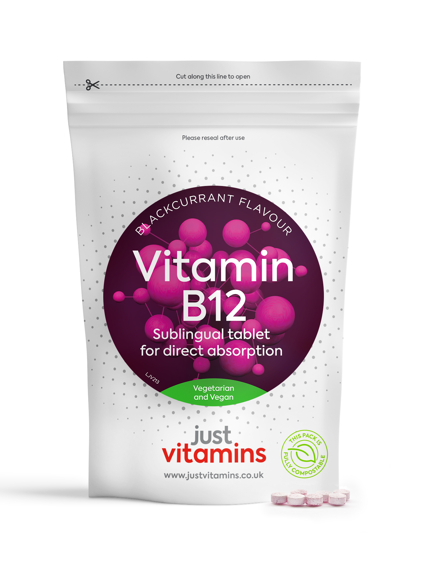 Vitamin B12 Sublingual - 1000mcg - 360 Tablets