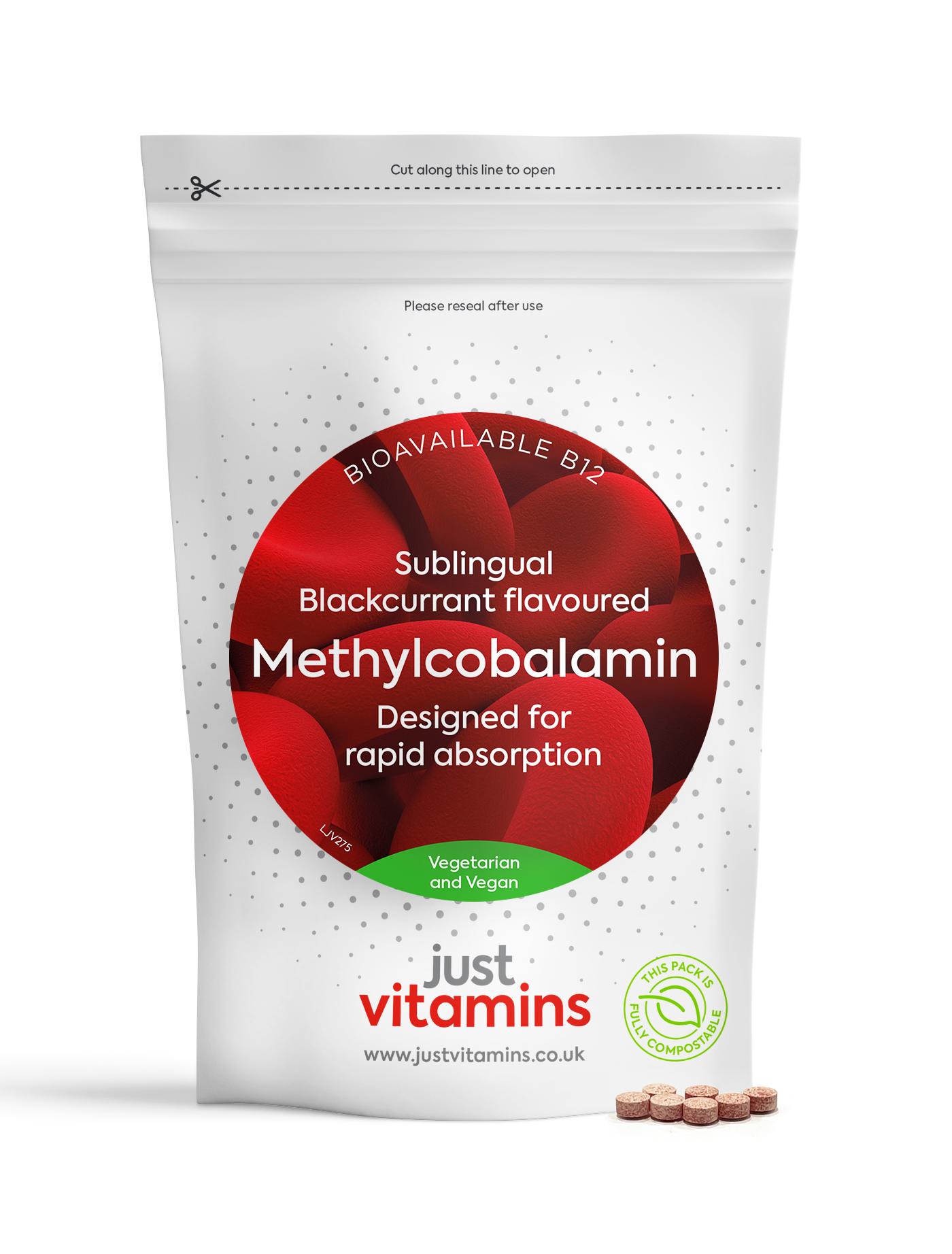 Methylcobalamin Vitamin B12 - 240 Tablets