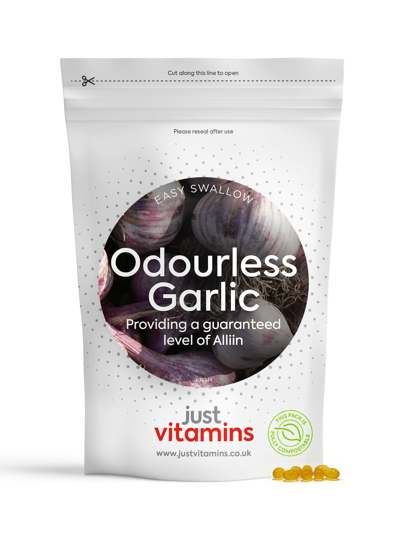 Garlic 200mg (Odourless) - 360 Capsules