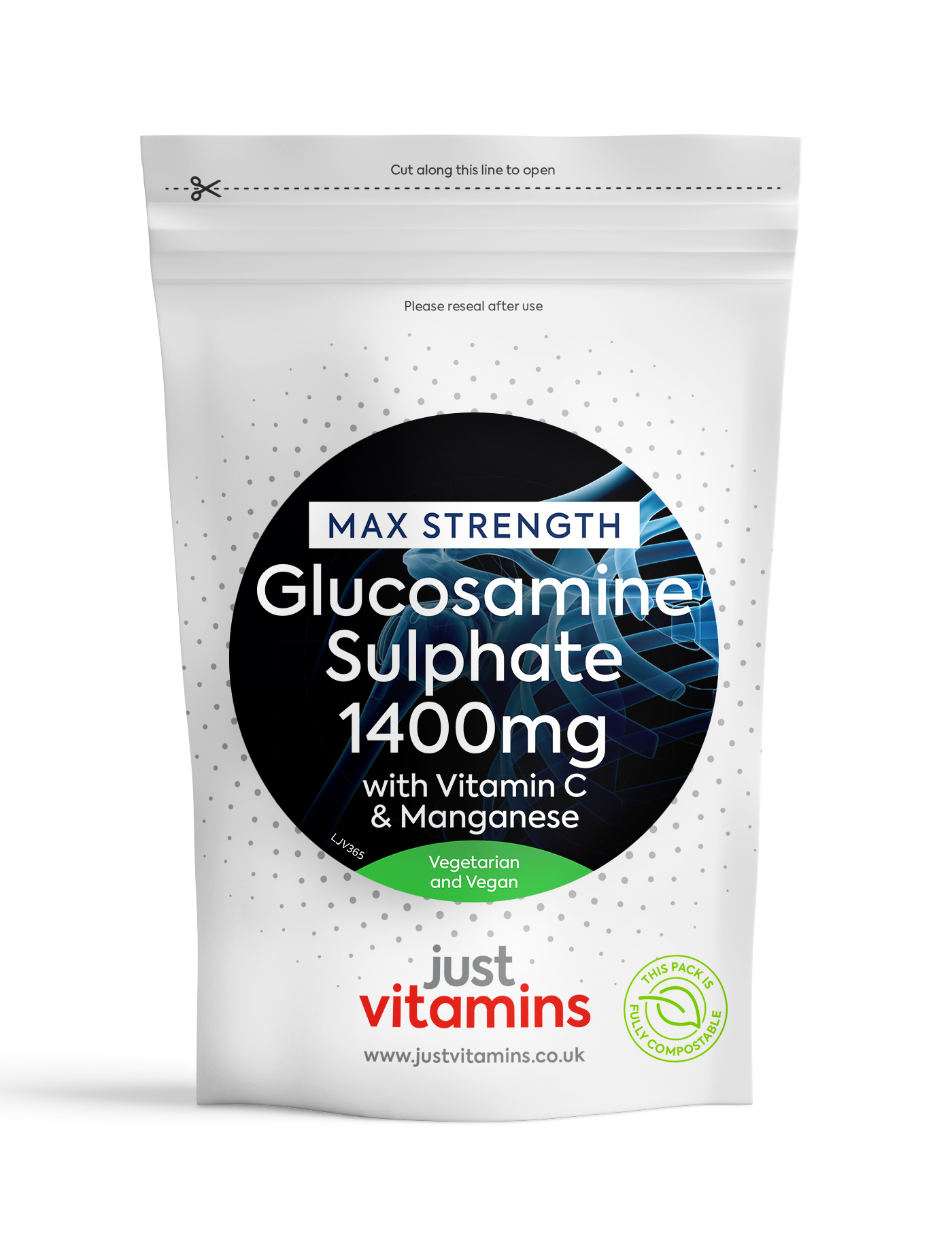 Glucosamine Sulphate Max Strength - 120 Tablets