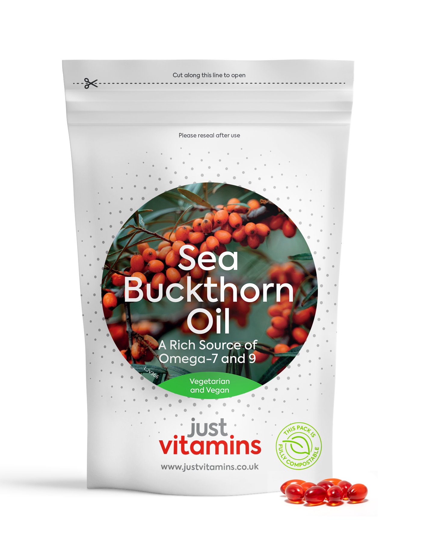 Sea Buckthorn Oil  - 60 Capsules
