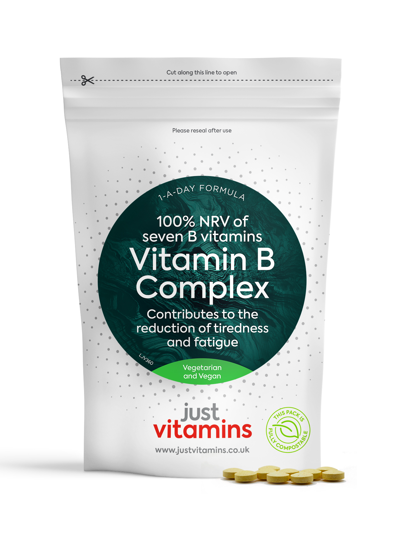 Vitamin B Complex - 180 Tablets