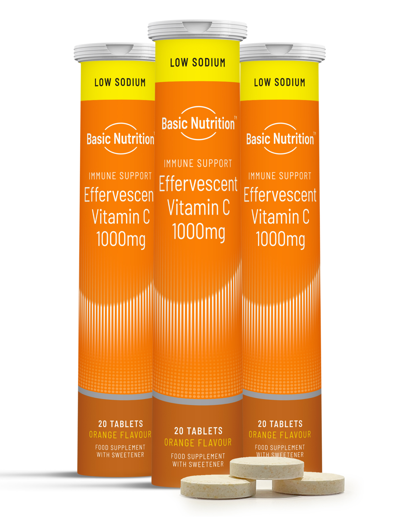 Vitamin C Effervescent 1000mg - 60 Tablets