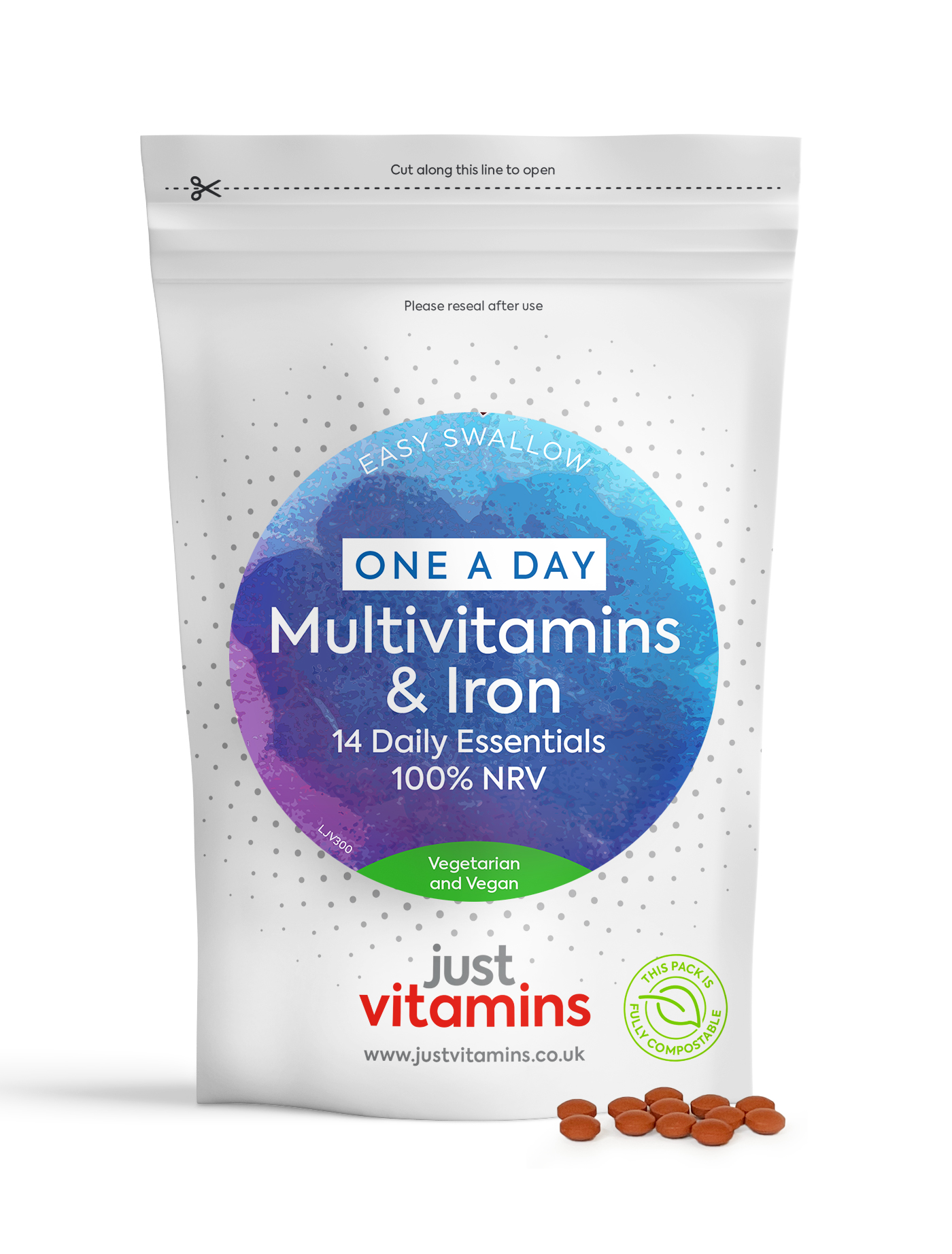 Multivitamins & Iron - 180 Tablets